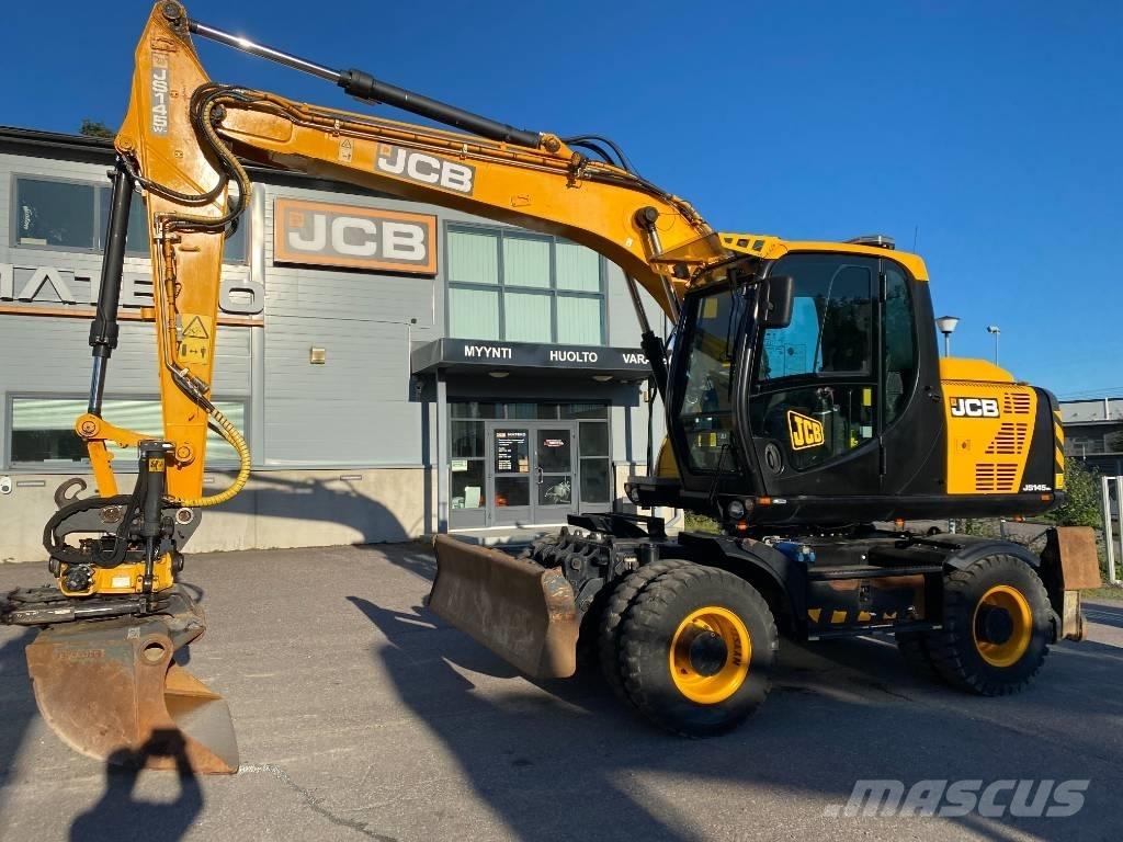 JCB JS145W T4i Wheeled excavators