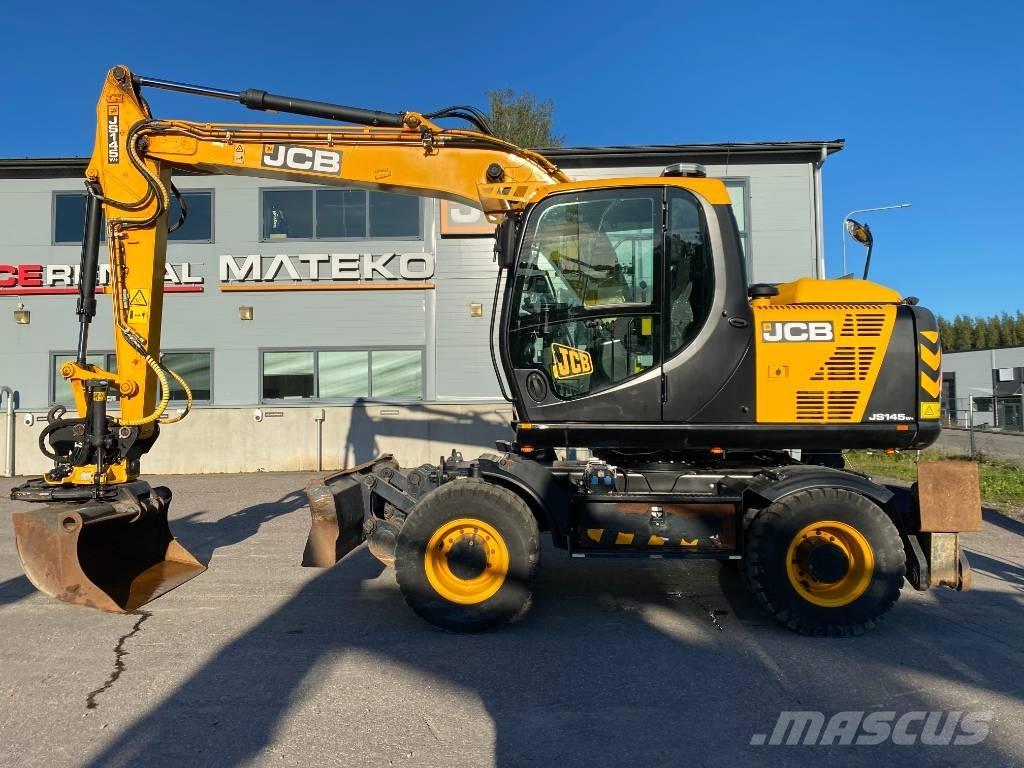 JCB JS145W T4i Wheeled excavators