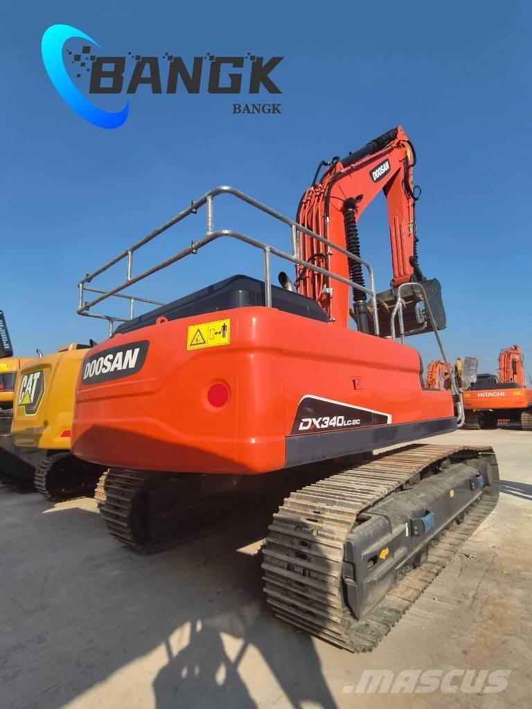 Doosan DX 340 LC Crawler excavators