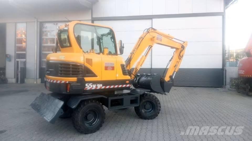 Hyundai 55W-9A Mini excavators < 7t (Mini diggers)