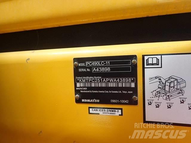 Komatsu PC 490 LC-11 Crawler excavators