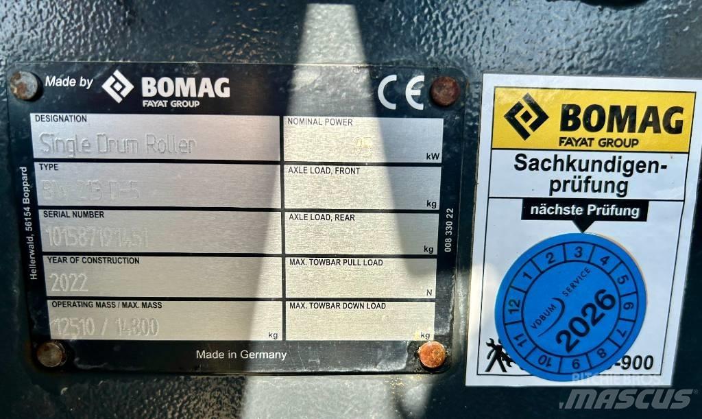 Bomag BW 213 D-5 Other rollers