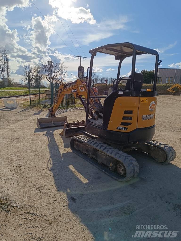 Sany SY 26 U Mini excavators < 7t (Mini diggers)