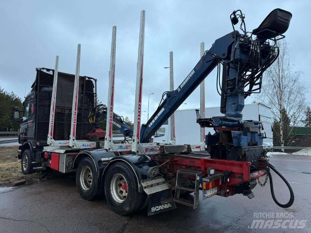 Scania R 560 Timber trucks