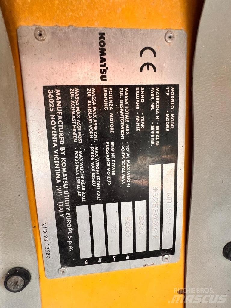 Komatsu WB 97 R-2 Backhoe loaders