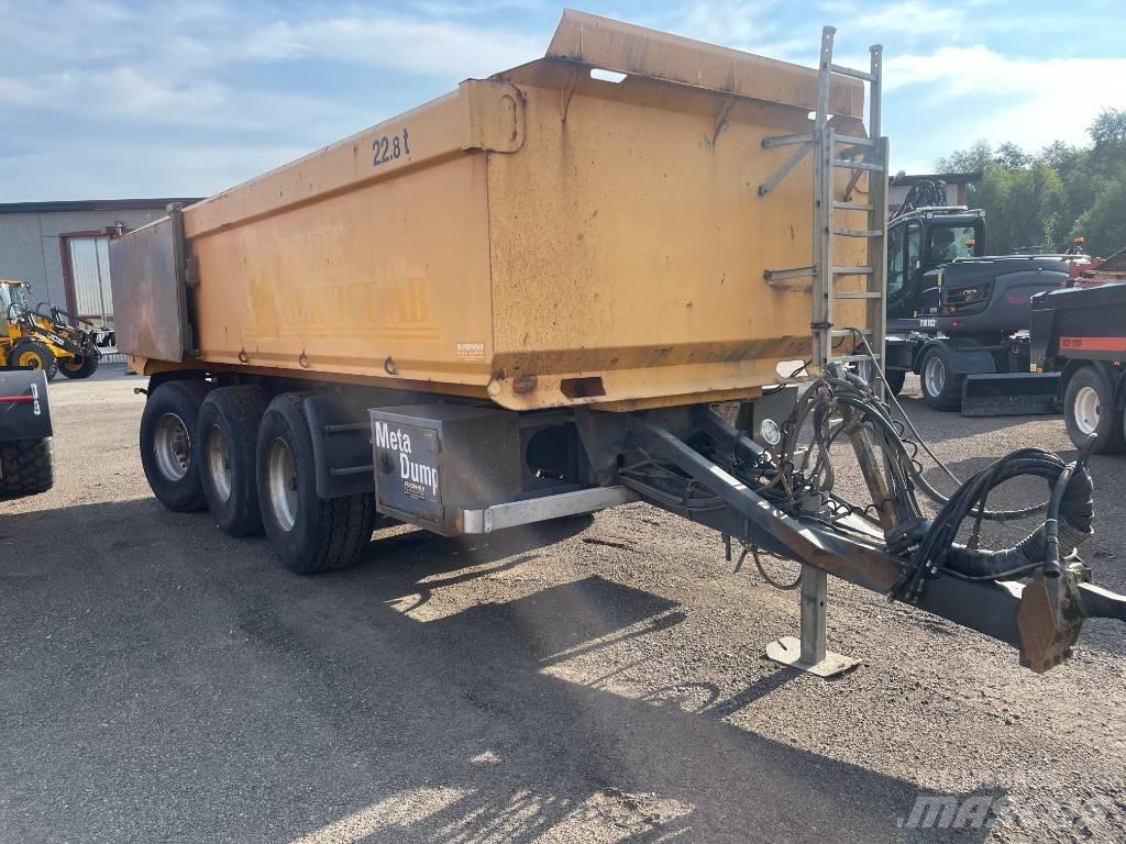 Metsjö Meta Dump 6.3 Tipper trailers