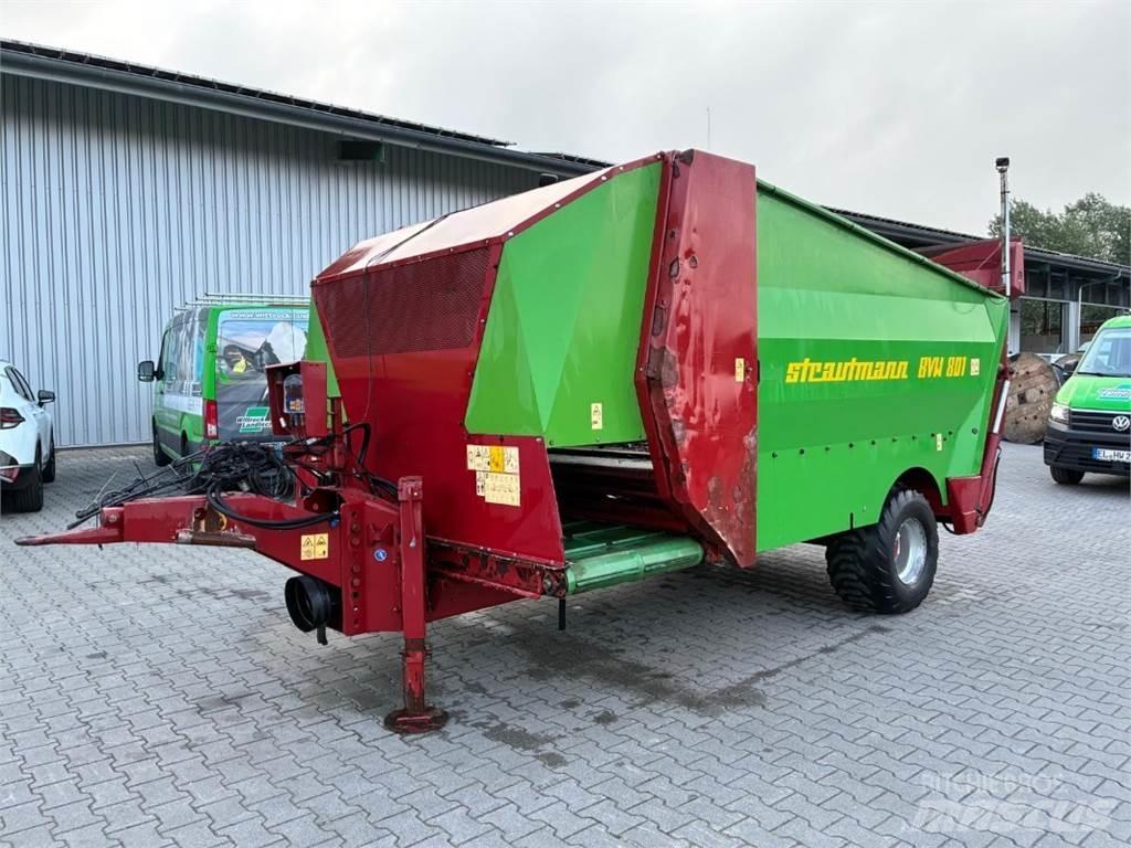 Strautmann BVW 801 Receiving hoppers, blowers and elevators