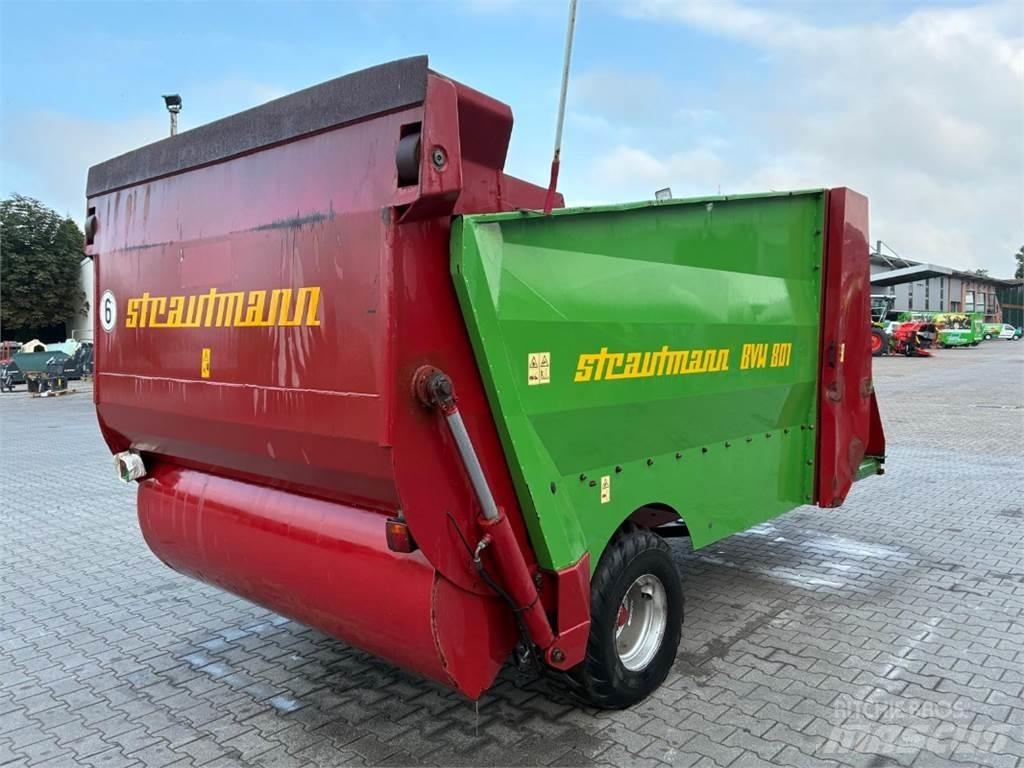 Strautmann BVW 801 Receiving hoppers, blowers and elevators