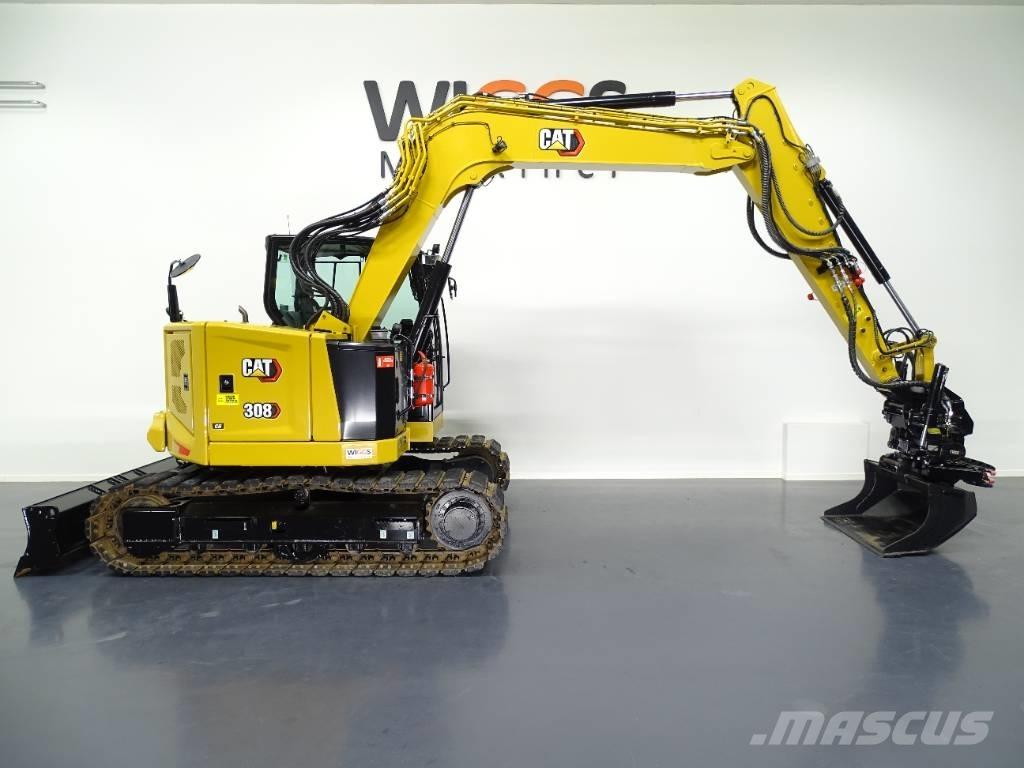 CAT 308 CR Midi excavators  7t - 12t
