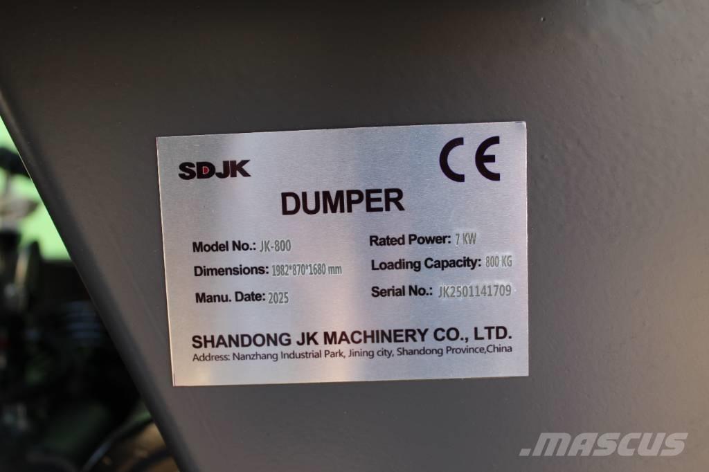  SDJK JK A800 Rigid dump trucks