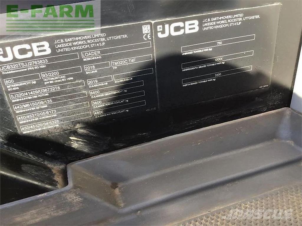 JCB tm320 Telehandlers for agriculture