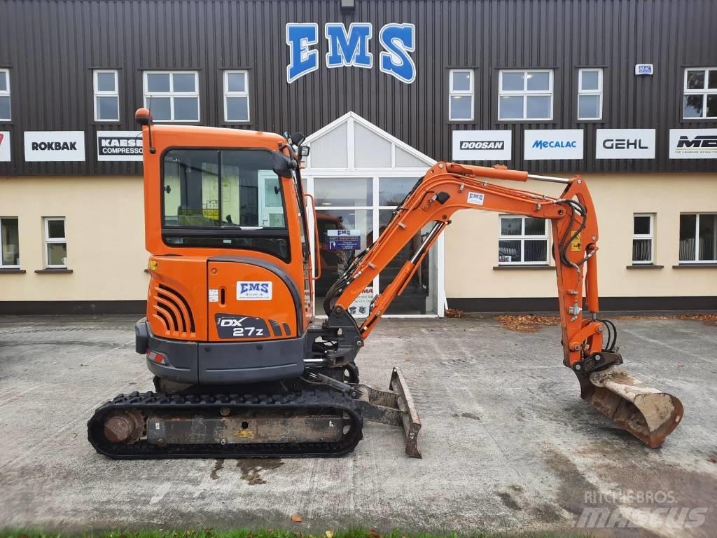 Doosan DX 27 Z Mini excavators < 7t (Mini diggers)