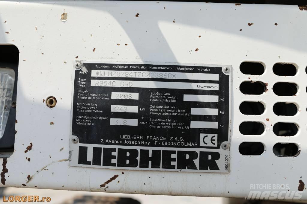 Liebherr R954 C SHD Crawler excavators