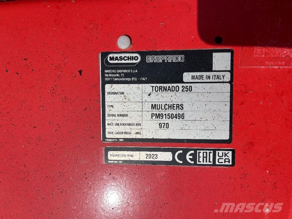 Maschio Tornado 280 Pasture mowers and toppers