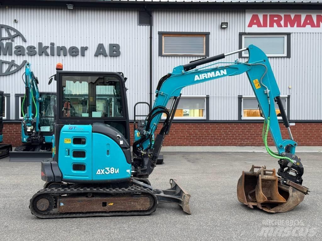 Airman AX 38 U Mini excavators < 7t (Mini diggers)