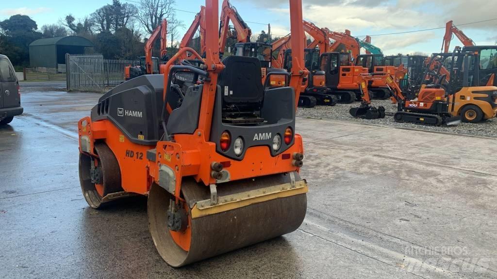 Hamm HD 12 VV Twin drum rollers