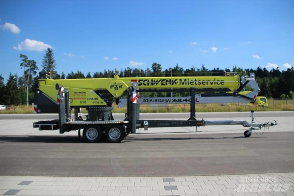 Paus PTK 31 Self erecting cranes