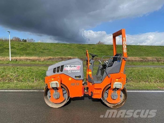Hamm HD12VV Twin drum rollers