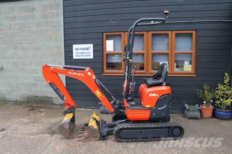Kubota U 10-3 Mini excavators < 7t (Mini diggers)