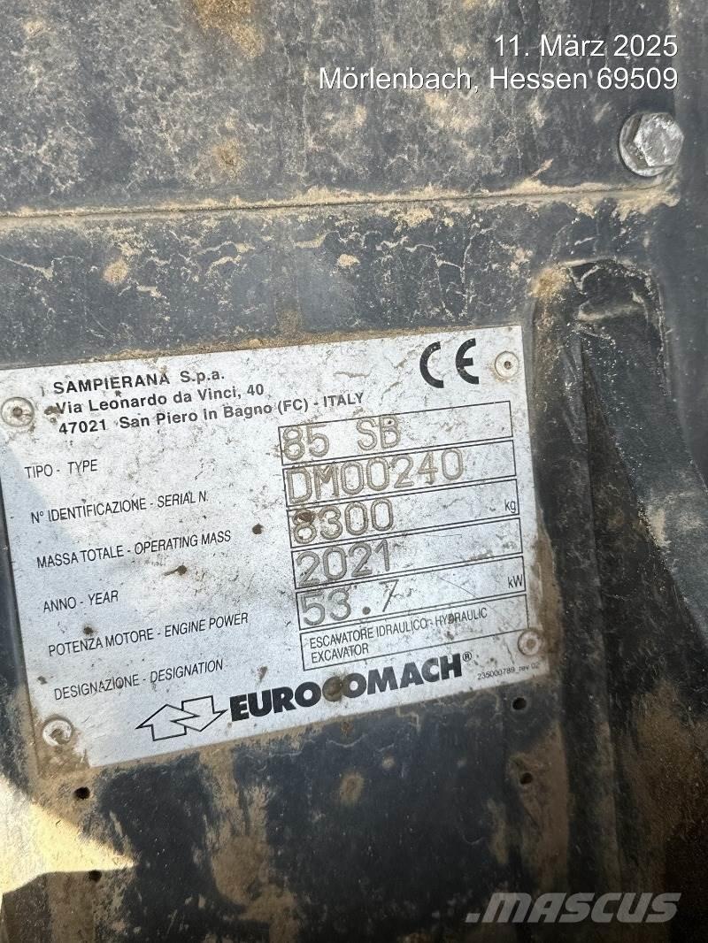 Eurocomach 85SB Mini excavators < 7t (Mini diggers)
