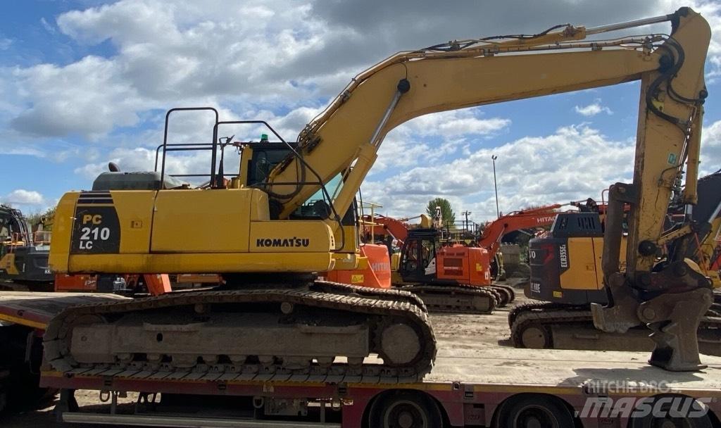 Komatsu PC 210 LC Crawler excavators