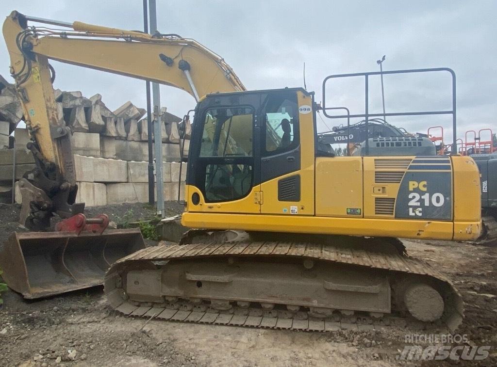 Komatsu PC 210 LC Crawler excavators