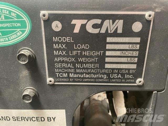 TCM FG15N18T Rough terrain trucks