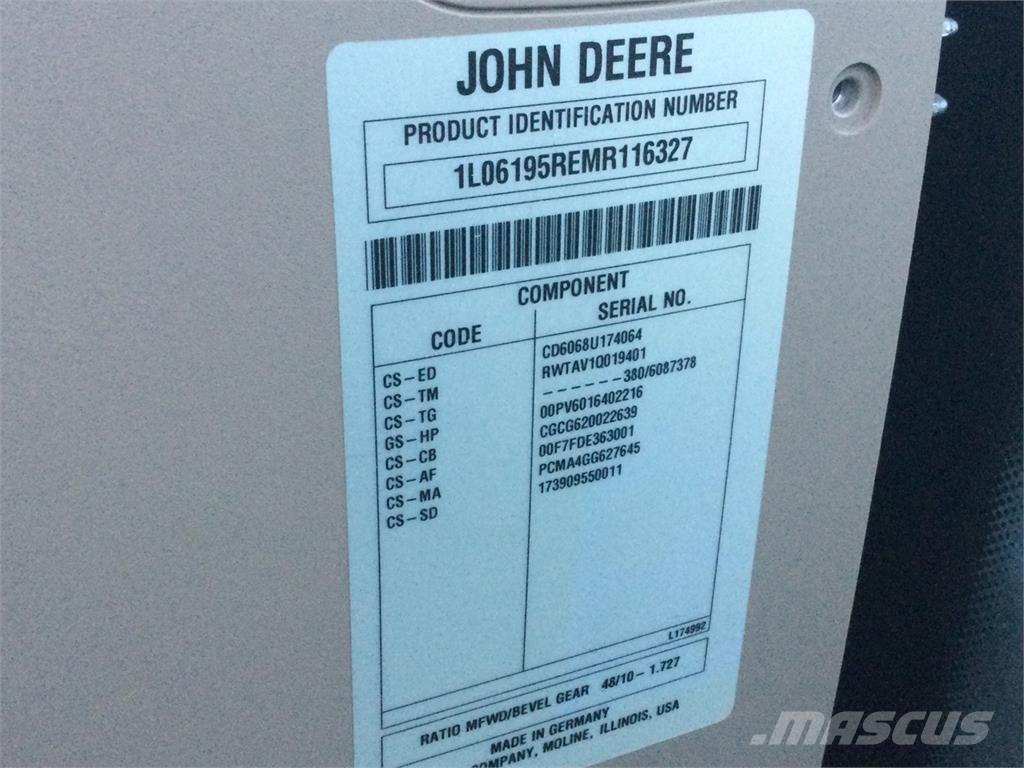 John Deere 6195R Tractors