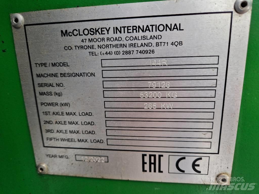 McCloskey I44RV3 Crushers