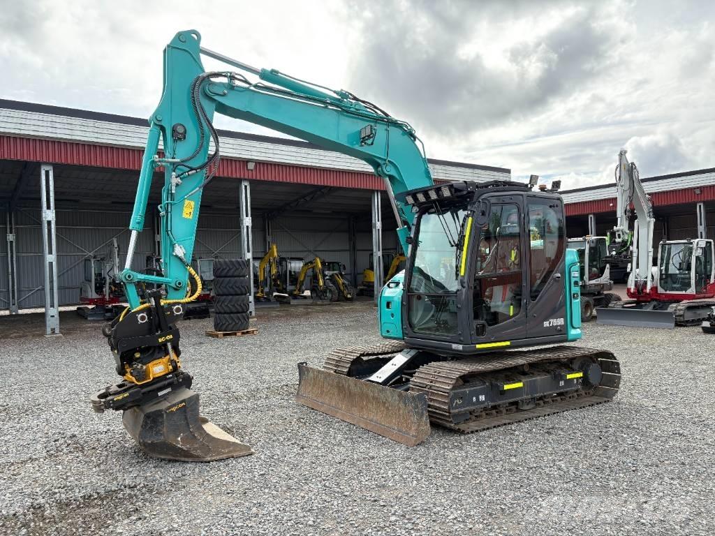 Kobelco SK75SR-7 Midi excavators  7t - 12t