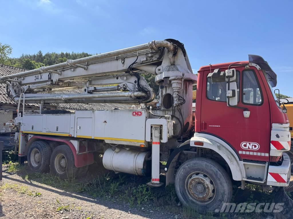 Mercedes-Benz 2631 Concrete pump trucks