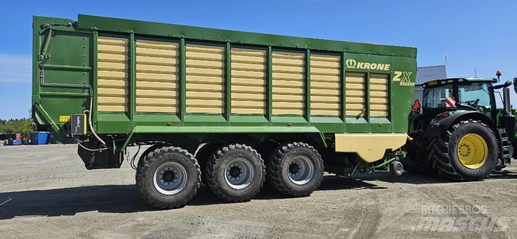 Krone ZX 470 GL Self loading trailers