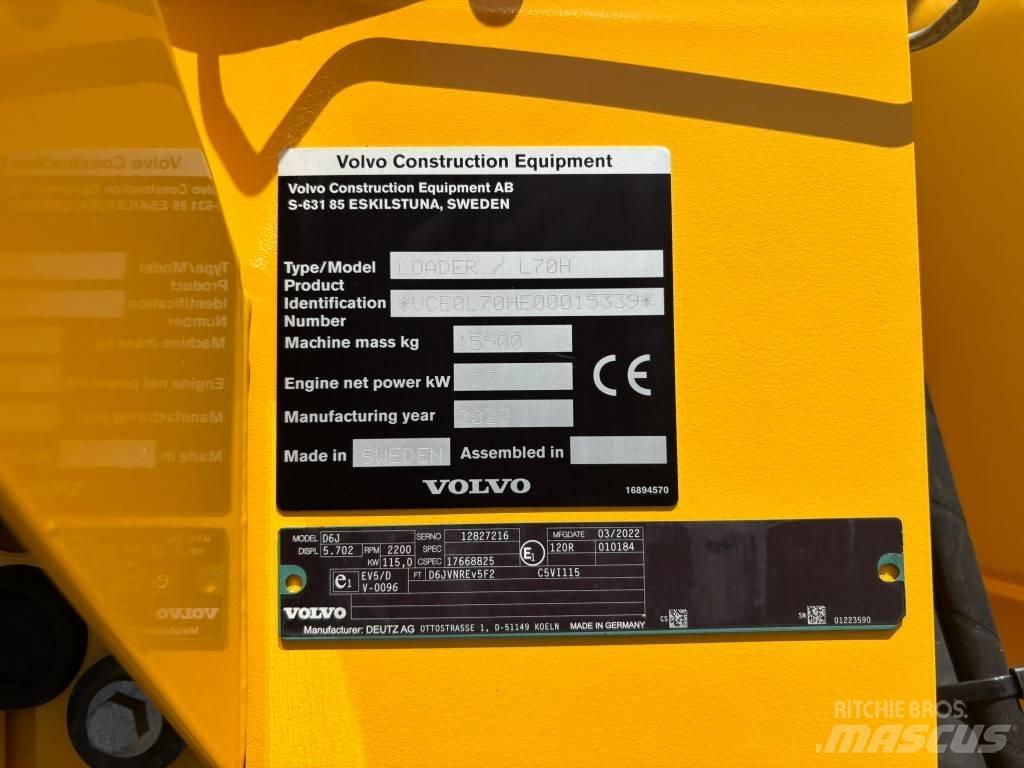 Volvo Radlader L70H Wheel loaders