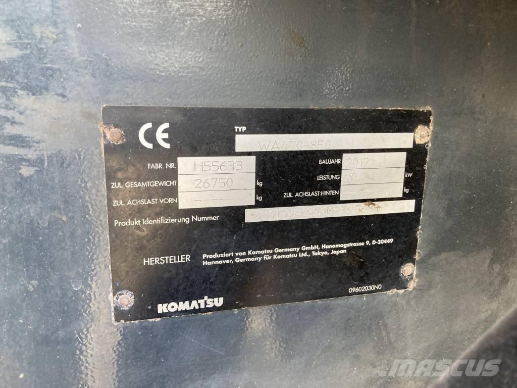 Komatsu WA 470-8 Wheel loaders