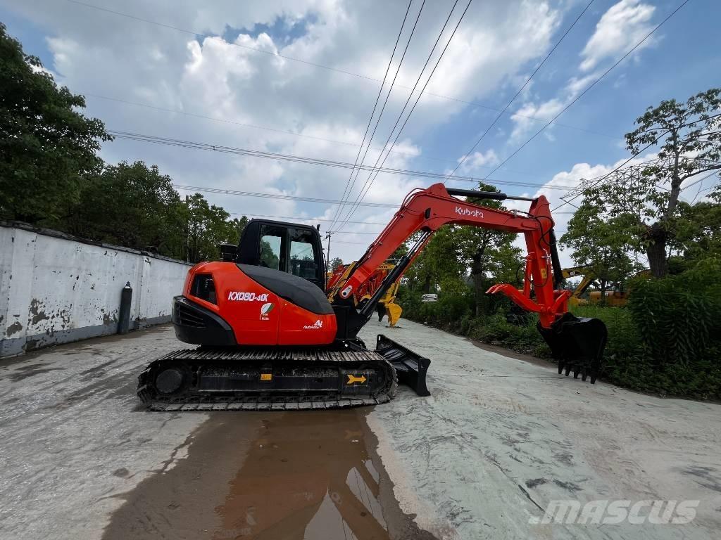Kubota KX 080-4 CX Midi excavators  7t - 12t