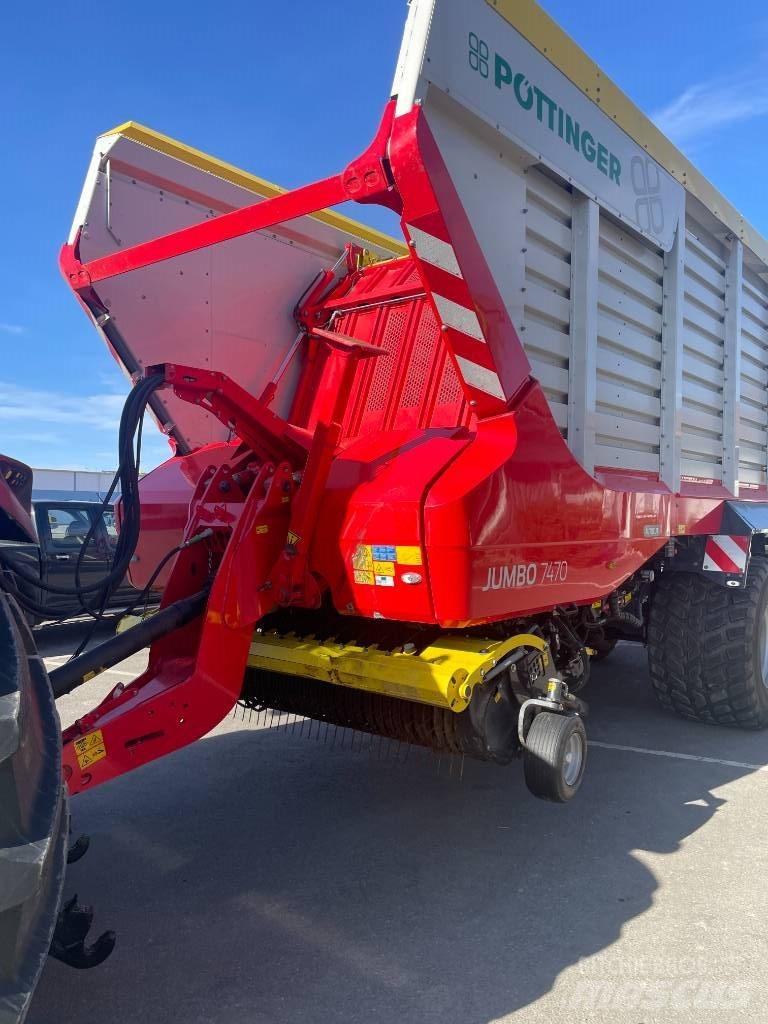 Pöttinger Jumbo 7470 Self loading trailers