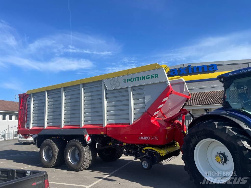 Pöttinger Jumbo 7470 Self loading trailers