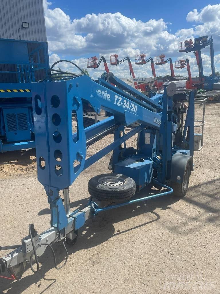 Genie TZ-34/20 Trailer mounted aerial platforms