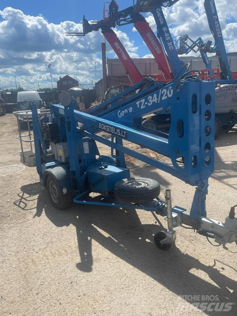 Genie TZ-34/20 Trailer mounted aerial platforms