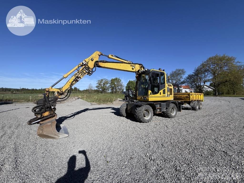 Komatsu PW 148-10 Wheeled excavators