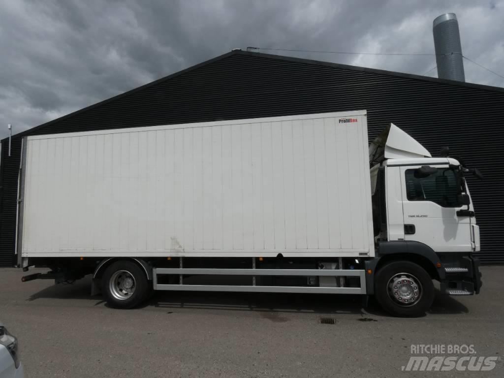 MAN TGM 18.290 Box body trucks