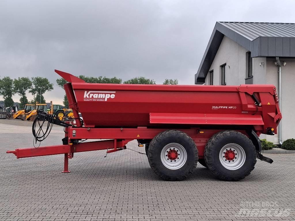 Krampe HP 20 Tipper trailers
