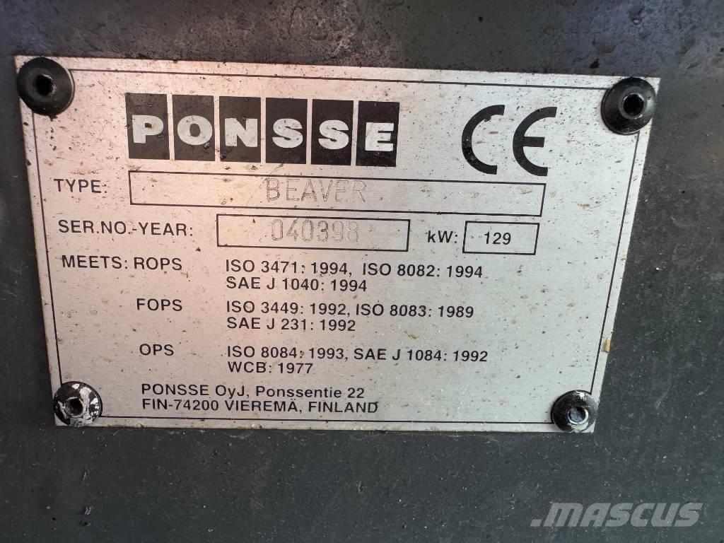 Ponsse Beaver Harvesters