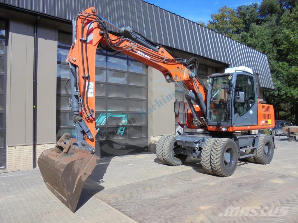 Atlas 160W Wheeled excavators
