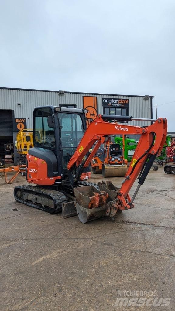 Kubota U 27-4 Mini excavators < 7t (Mini diggers)