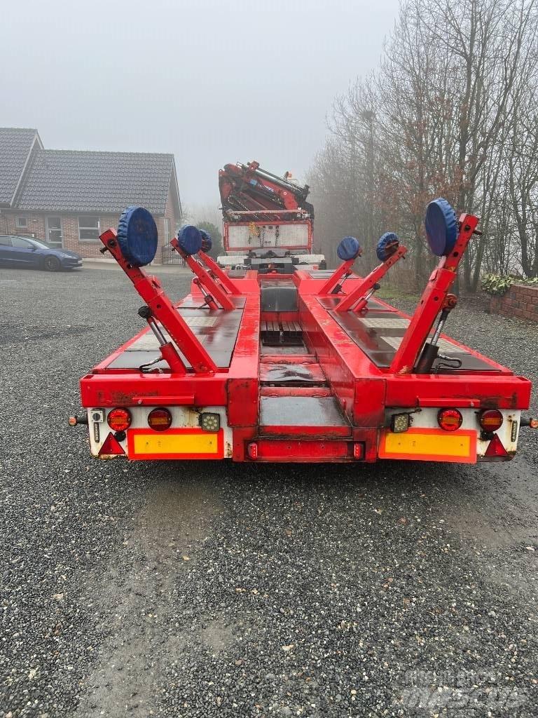 Nopa med udtræk Flatbed/Dropside trailers
