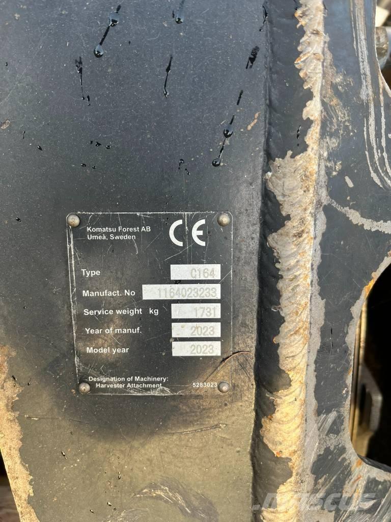 Komatsu C 164 Harvester heads