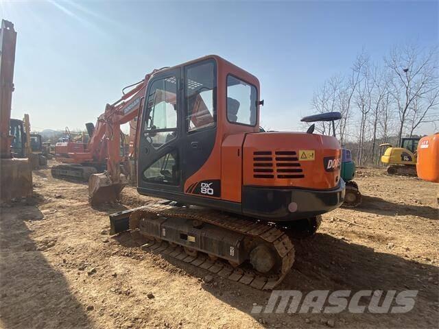 Doosan DX80 Midi excavators  7t - 12t