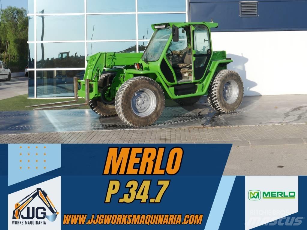 Merlo P 34.7 Top Telehandlers for agriculture