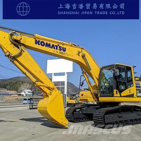Komatsu PC 200 Crawler excavators